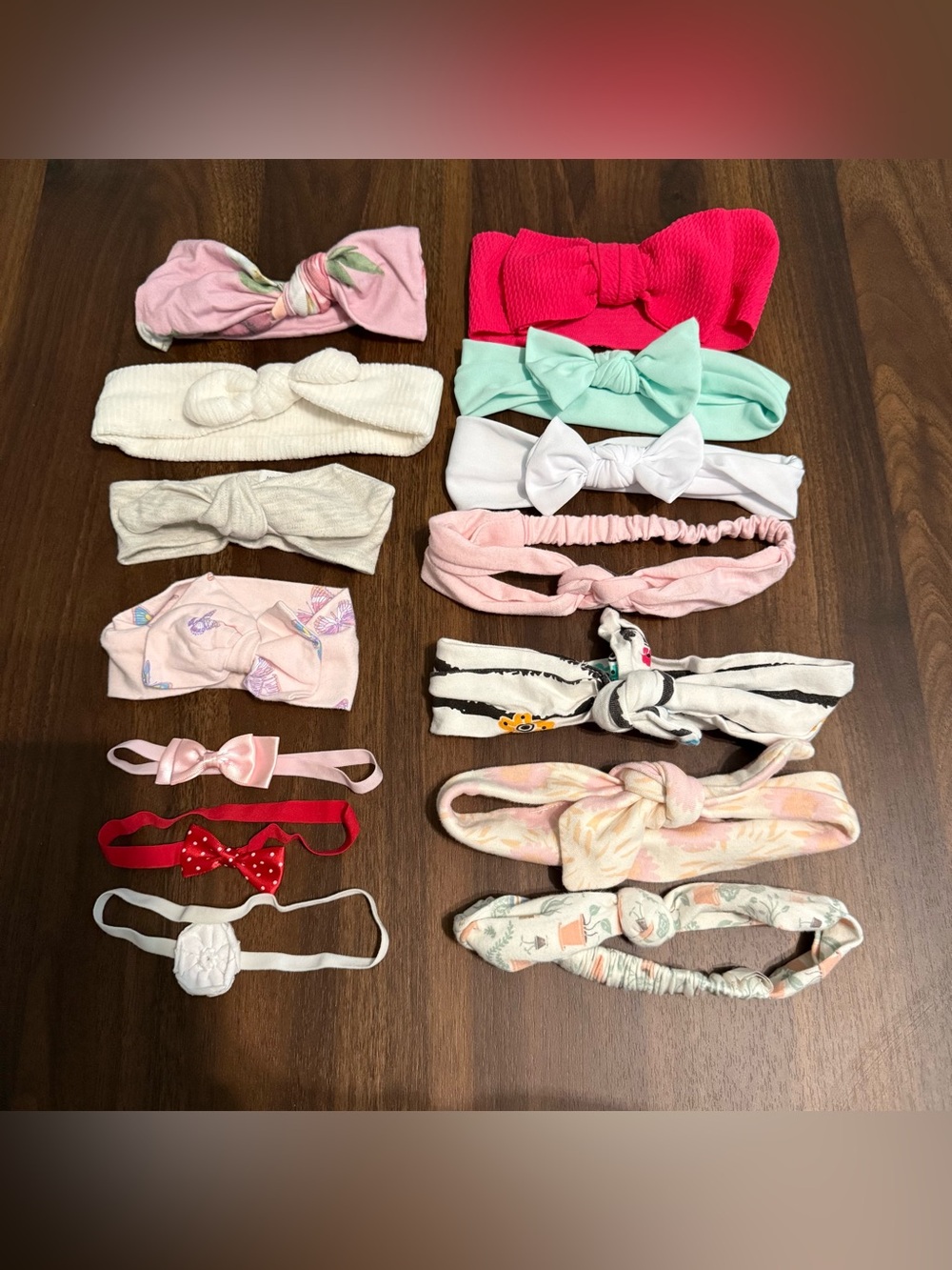 Baby girl headband bundle
